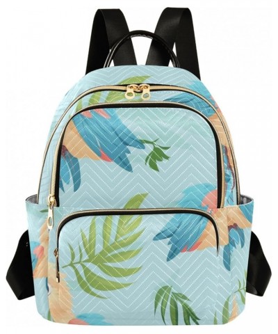 Mini Backpack Purse for Women, Lovely Parrots Travel Bag Casual Daypack Shoulder Bag Medium $13.76 Backpacks