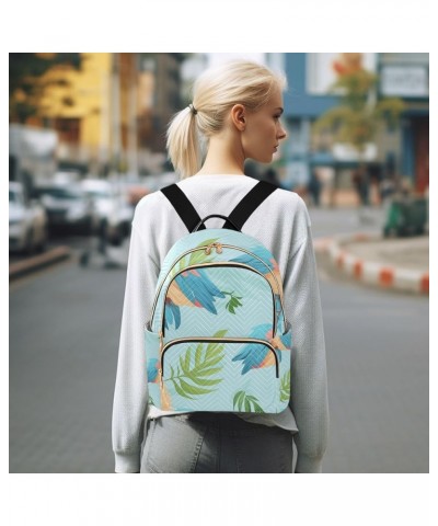 Mini Backpack Purse for Women, Lovely Parrots Travel Bag Casual Daypack Shoulder Bag Medium $13.76 Backpacks