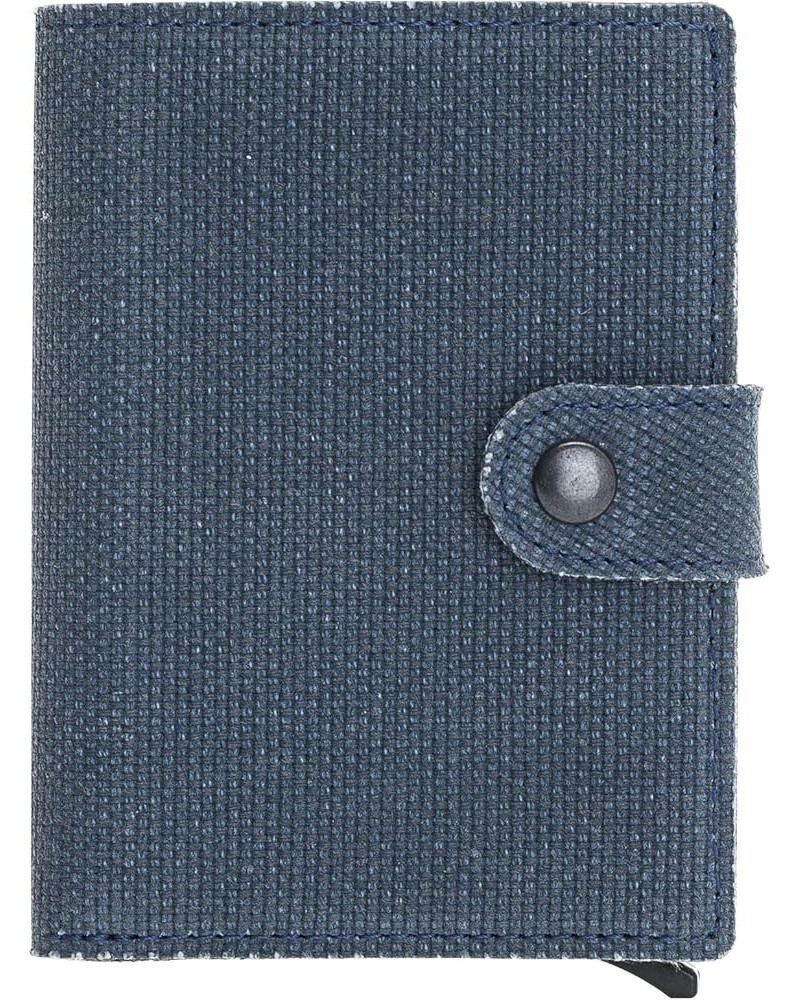 Tactical Waterproof Canvas Mechanized Wallets with RFID blocking, holds multiple cards and cash Blue $32.20 Wallets