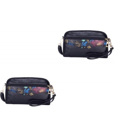 2 Pcs Pocket Wallets for Women Ladies Tote Handbags Tote for Women Pocketbooks for Women National Style As Shownx2pcs $10.86 ...