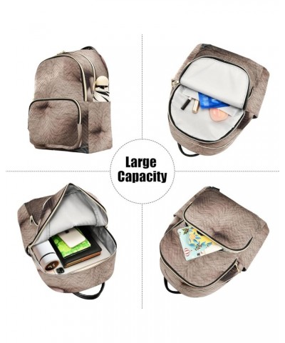 Backpack Purse for Women Men Beer Belly, Mini Fashion Backpack Fat Of His Hairy Stomach Lightweight Casual Daypack Shoulder B...