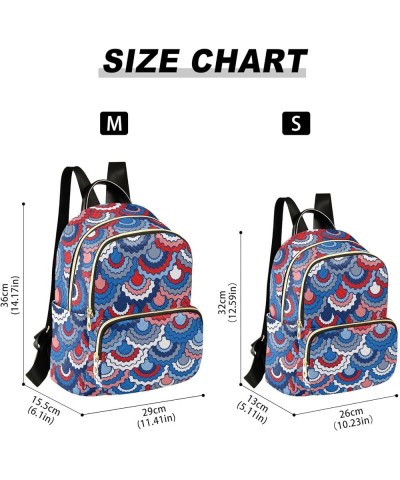 American Flag Mermaid Backpack Purse for Women Small Mini Women's Fashion Backpack Sports Hiking Ladies Daypack,M Medium $20....