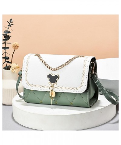 Women's bags, mobile phone bags, simple women's shoulder bags, crossbody bags, magnetic buckles, small square bags Blue $47.0...