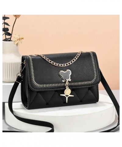 Women's bags, mobile phone bags, simple women's shoulder bags, crossbody bags, magnetic buckles, small square bags Blue $47.0...