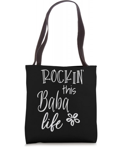 Rockin This Baba Life Polish Serbian Ukrainian Grandma Tote Bag $13.50 Totes