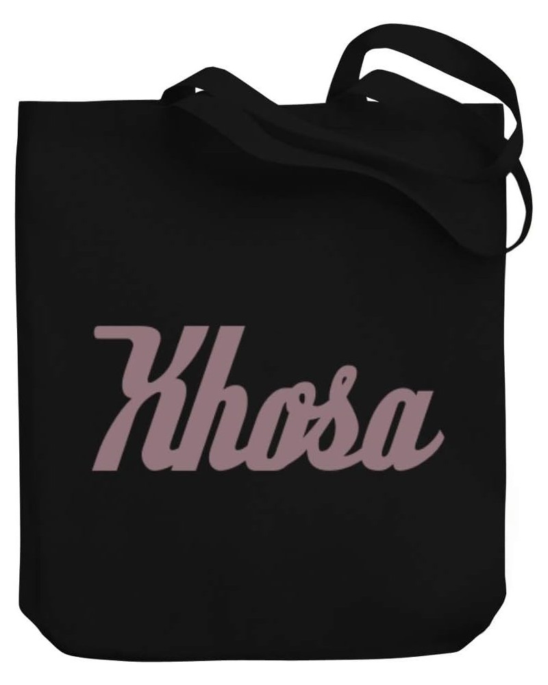 Xhosa Italic Font Canvas Tote Bag 10.5" x 16" x 4 $20.39 Totes