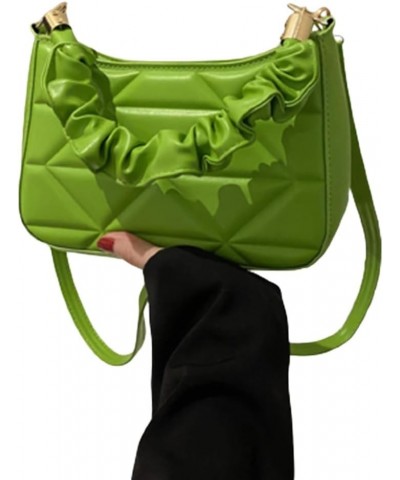 Elegant Women's Crossbody Bag Elegant Shoulder Bags Handbag for Shopping and Office Light Green $10.03 Shoulder Bags