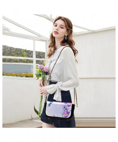 Crossbody Bags for Women Trendy Women's Black Shoulder Bag Small PU Leather Flap Cross Body Bag Handbags Pattern11 $20.49 Cro...