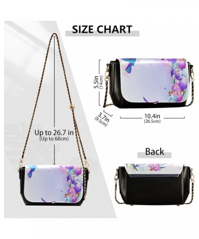 Crossbody Bags for Women Trendy Women's Black Shoulder Bag Small PU Leather Flap Cross Body Bag Handbags Pattern11 $20.49 Cro...