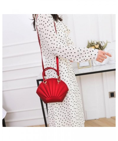 Fashion Cute Small Crossbody Bags for Women Stylish Top Handle Satchel Handbag Shoulder Bag Purses With Zipper Red $22.79 Sat...