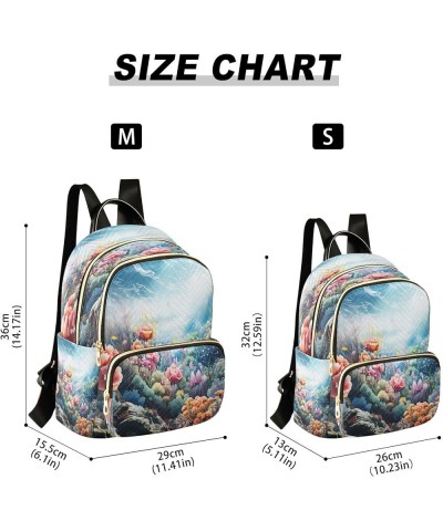 Fashion Backpack Mini Backpack Purse Casual Daily Backpack Blue Sky Colorful Flower for Travel for College Work Small $15.96 ...