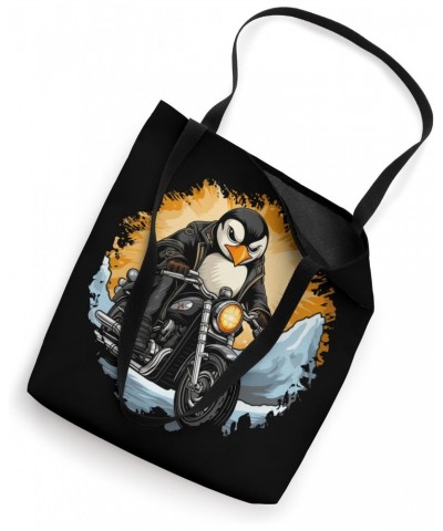 Penguin Motorcyclist/Motorcycle Penguins Tote Bag $11.55 Totes