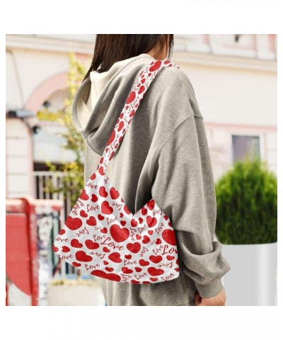 Fluffy Crossbody Bag for Women,Polyester Crossbody Bag Fluffy Tote Bag Lady Shoulder Bag 13 $10.56 Totes