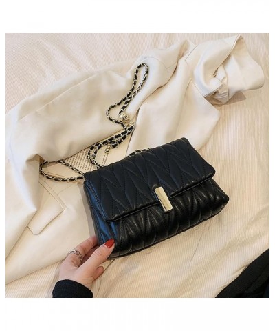 1pcs Handbags for Women Diamond Chain Shoulder Bag Denim Handbag for High-Grade Underarm Wrap Suture. Black $13.64 Shoulder Bags