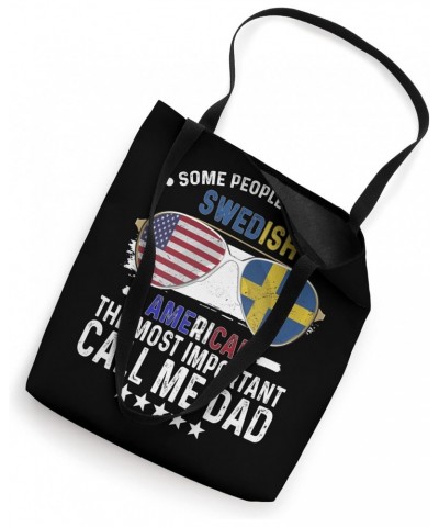 Swedish Dad Sweden Fathers Day Papa Swedish American Tote Bag $13.20 Totes