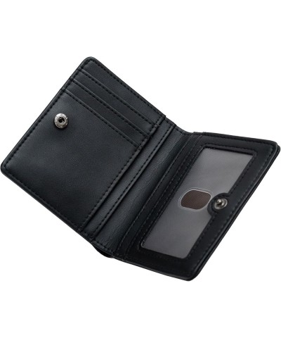 Small RFID Wallet for Women Slim Compact Bifold Pocket Ladies Travel Mini Purse (Blue) Black $10.00 Wallets