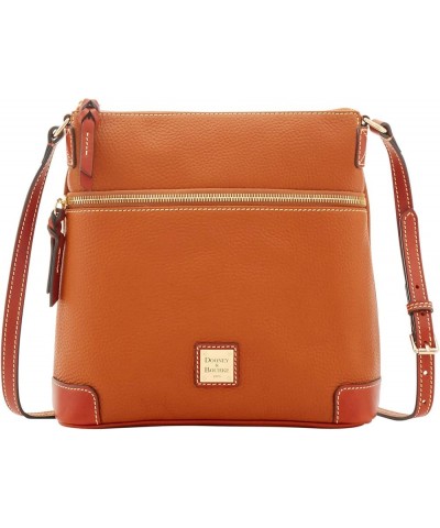 Handbag, Pebble Grain Crossbody Caramel $58.96 Crossbody Bags