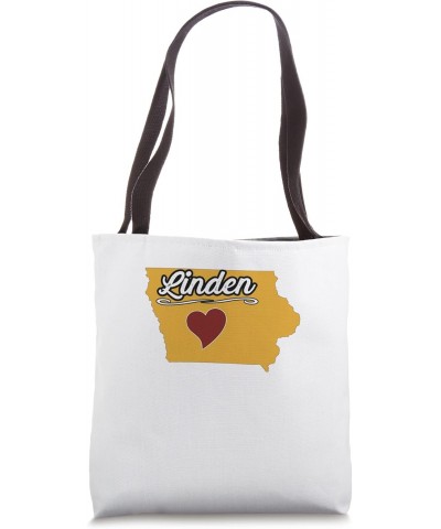 LINDEN IOWA | IA USA - Cute Souvenir Merch - US City State - Tote Bag $13.50 Totes