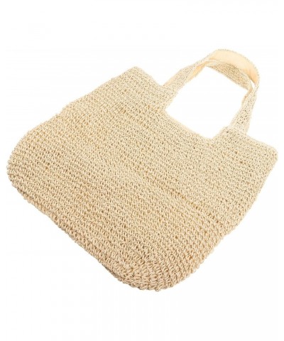 5pcs Straw Bag Straw Handbags for Women 2023 Shopping Bag Summer Beach Handbag Summer Beach Pouches Beach Bags Women's Purse ...