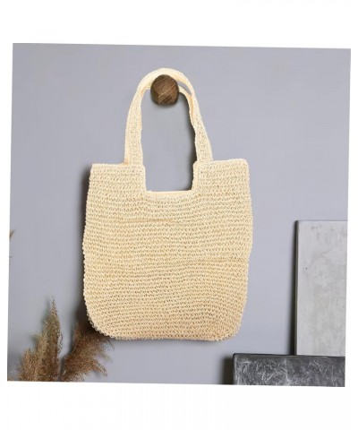 5pcs Straw Bag Straw Handbags for Women 2023 Shopping Bag Summer Beach Handbag Summer Beach Pouches Beach Bags Women's Purse ...