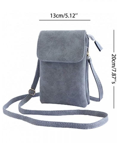 Women's Multi Compartment Single Shoulder Crossbody Frosting Bag Shoulder Bag (Black, One Size) $8.65 Shoulder Bags