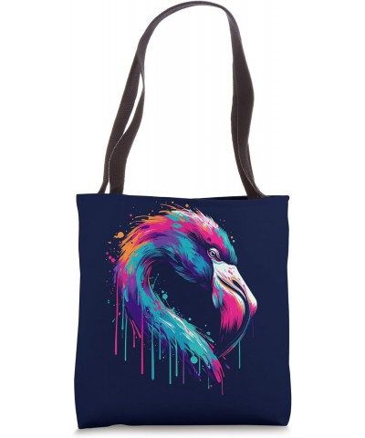 Flamingo Minimalist and Vibrant Style Birthday Christmas Tote Bag $10.42 Totes