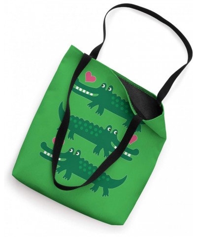 Crocodile Cute Alligator Tote Bag $9.64 Totes