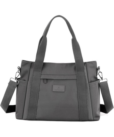 Shoulder bag, handbag, women's bag, nylon bag, women's cross-body bag Grey $19.42 Shoulder Bags