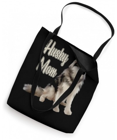 Woman, Man Husky Mom - Cool Husky with Cute Mother Day Tote Bag $8.96 Totes