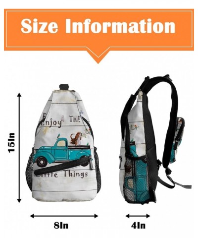 Crossbody Bags for Men Women Waterproof Sling Bag Shoulder Chest Bag Backpack Daypack for Hiking Travel Sports Running Dogros...