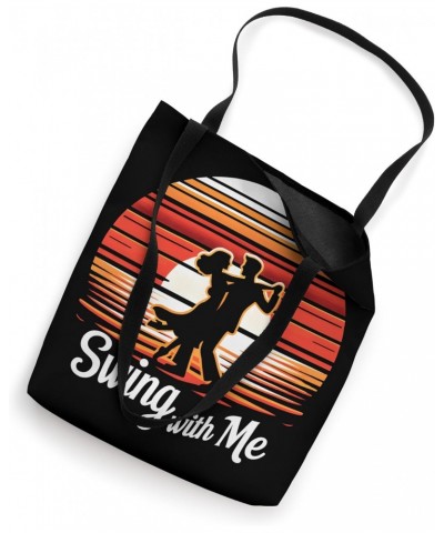 West Coast Swing Dance - Swing With Me WCS West Coast Swing Tote Bag $15.92 Totes