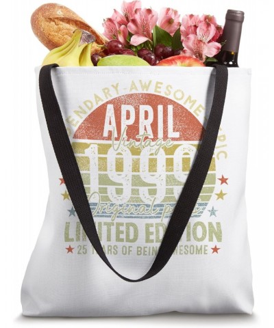 Legend Since April 1999 Vintage 25th Birthday Made in 1999 Tote Bag $10.56 Totes