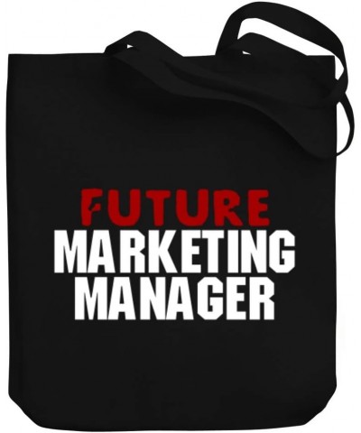 Future Marketing Manager Canvas Tote Bag 10.5" x 16" x 4 $21.19 Totes