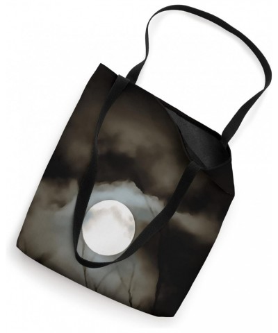 Winter Solstice Moon Celestial Art Tote Bag $10.81 Totes