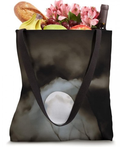 Winter Solstice Moon Celestial Art Tote Bag $10.81 Totes