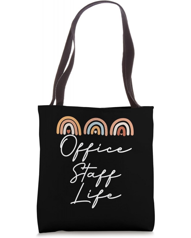 Front Office Staff Life Appreciation Admin Back to School Tote Bag $13.25 Totes