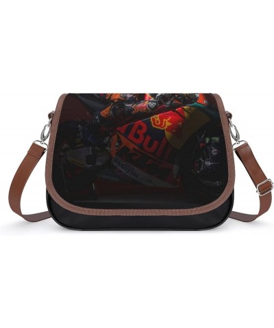 Printed Crossbody Bags Women City Leather Shoulder Bag Satchel Hobo Bags Trendy Seabed Colorful Fish Color11 $28.49 Hobo Bags