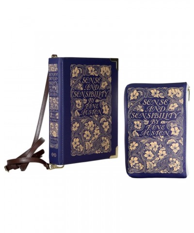 Sense and Sensibility Large Book Themed Handbag and Clutch Purse Bundle $38.48 Clutches