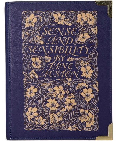 Sense and Sensibility Large Book Themed Handbag and Clutch Purse Bundle $38.48 Clutches