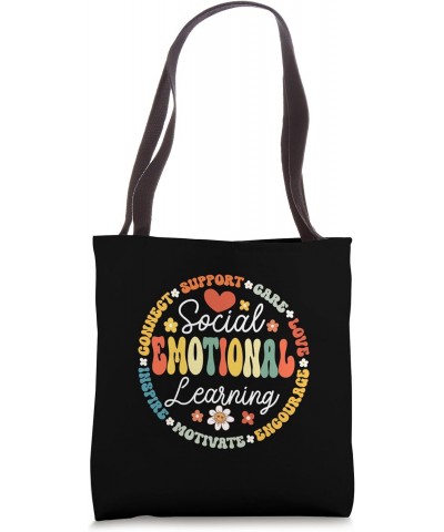 Social Emotional Learning Heart Counselor Teacher SEL Day Tote Bag $16.22 Totes