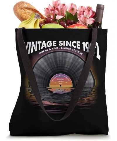 Vintage since 1992 Retro Disco Music Vintage Vinyl LP Record Tote Bag $15.78 Totes