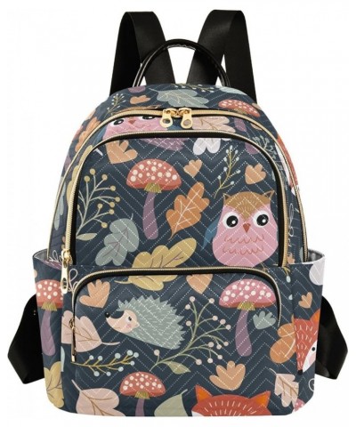 Owl Fox Backpack Purse for Women Anti-theft Small Fashion Travel Backpack Back Pack Handbag Lady Purse,S Small $15.50 Backpacks