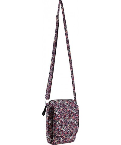 Brentano Cotton quilted Small crossbody wallet purse Babysbreath $15.57 Crossbody Bags