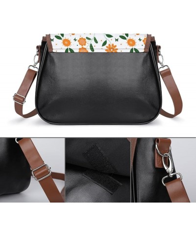 Leather Hobo Bags Women's Crossbody Shoulder Bag Classic City Top Handle Satchels Brown Skull Color8 $24.00 Hobo Bags