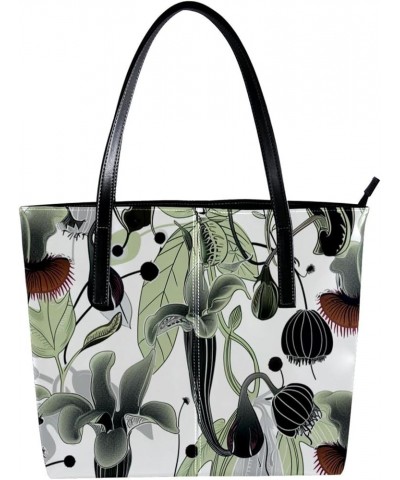 Tote Bag, Large Tote Bag, Women's Tote Handbags, Pig Cage Cartoon Plants, Totes for Women Design 42 $23.21 Totes