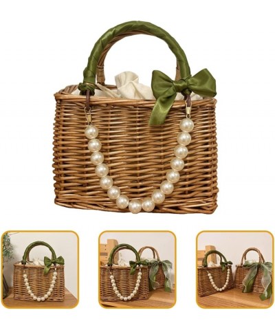 Straw Beach Bag Women Rattan Bag Beach Bag Purse Beach Rattan Tote Summer Beach Tote Bag Women Bag Womens Cross Body Bag Stra...