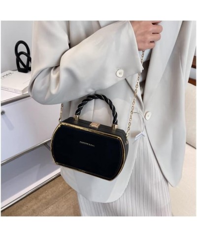 Fashionable and Popular Women's Bag Chain Portable Bag Simple Shoulder Bag Womens Green $13.12 Shoulder Bags