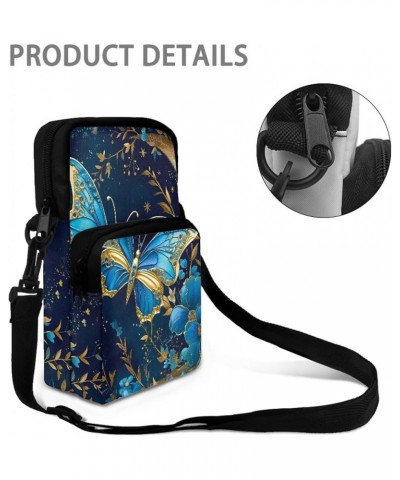 Crossbody Bag for Women Lightweight Shoulder Bag Small Messenger Satchel Mini Travel Purse with Adjustable Strap Butterfly $1...