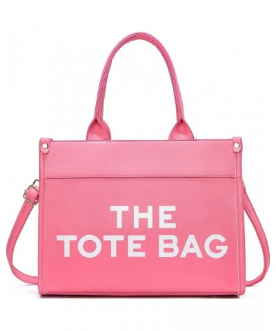 Tote Bag for Women Satchel Purse and Handbags Ladies Shoulder Totes Bag Crossbody Bags 1-5-a Pink $17.10 Totes