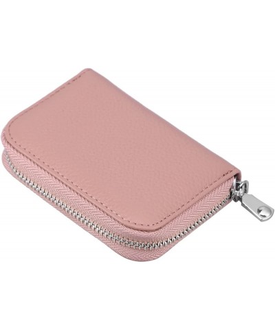 2pcs Credit Id Holder Womens Wallet Small Accordion Wallet Secure Holder Small Case Zip Around Wallets for Women Leather Acco...